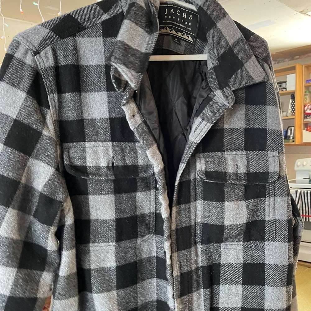 checkered jacket
